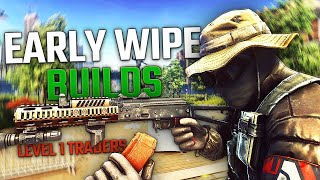 Three Early Wipe META Builds Level 1 Traders  Escape From Tarkov Guide [upl. by Nicodemus775]