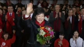 Südkorea wählt erstmals Frau ins Präsidentenamt [upl. by Ennaitsirhc50]