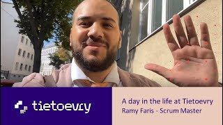 A day in the life at Tietoevry Ramy Faris  Scrum Master [upl. by Audi]