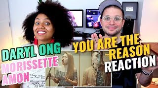 Daryl Ong amp Morissette Amon  You Are The Reason  Calum Scott  REACTION [upl. by Auohc]