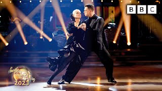 Angela Rippon and Kai Widdrington Argentine Tango to Tanguera by Sexteto Mayor ✨ BBC Strictly 2023 [upl. by Oigaib]