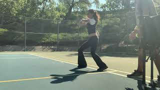 Valina backhand 10224 part 2 [upl. by Icul]