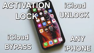 iCloud Bypass Any iPhone 45678X111213141516✔️iCloud Activation Lock Unlock ✔️ [upl. by Yenrab]