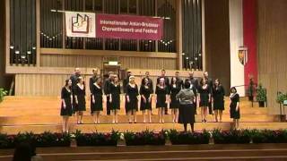 Choir Report Int Anton Bruckner Choir Competition 2011  Competition [upl. by Mendelson]