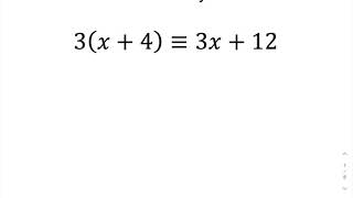 HIGHER GCSE MATHS Equating coefficients expanding brackets [upl. by Adnopoz]