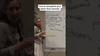 How to strenghten your pelvic floor naturally Follow Barbara Oneill ✅️ [upl. by Rj]