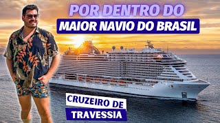 COMO É O CRUZEIRO DE TRAVESSIA ENTRE MIAMI E BRASIL NO NAVIO MSC SEASHORE COM PREÇOS E TOUR COMPLETO [upl. by Trini]