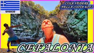 CEFALONIA cosa vedere nella costa Est Vlog Ita Drone Grecia Spiagge Lago Melissani Ep 23 [upl. by Isaiah]