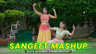 WEDDING MASHUP Nachne De Saare Sweety Tera DramaSweetheartBalle BalleNavrai maji Geeta Bagdwal [upl. by Oinoitna]