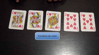 Como jugar al poker en Español 1 Manos en el poker HD [upl. by Etnwahs]