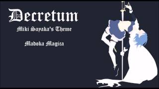 Music Box Decretum  Miki Sayakas Theme [upl. by Ikceb640]