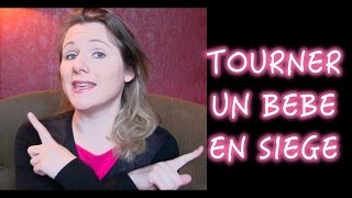 GROSSESSE  TOURNER UN BÉBÉ EN SIÈGE mon astuce [upl. by Malanie]