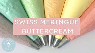 FOOLPROOF Swiss Meringue Buttercream Tutorial  Georgias Cakes [upl. by Lukas]