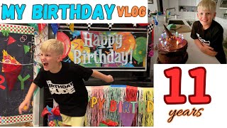 My 11th Birthday Vlog [upl. by Atinahs]