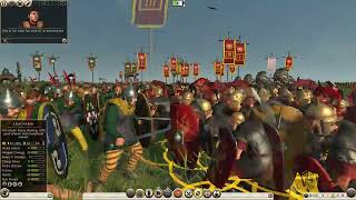 Total War ROME 2  Custom Battle of Rome vs Arverni totalwarrome2 [upl. by Tertias]