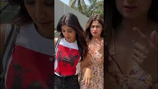 Shilpa Shetty keeps her sister Shamita Shetty with her every moment shortvideo [upl. by Janith]