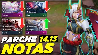 ✅ NOTAS DEL PARCHE 1413 de TFT SET 11 NO NERF LUX [upl. by Enyallij692]