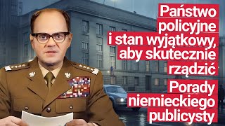 Niemiecki publicysta o wprowadzeniu stanu wyjątkowego w Polsce by Tusk skutecznie rządził [upl. by Morrissey]