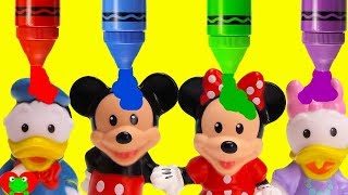 Genie Teaches Opposites and Colors with Mickey Mouse Clubhouse Friends [upl. by Graff]