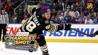 2024 Rogers NHL Hardest Shot 💥 Full Contest [upl. by Sirod]