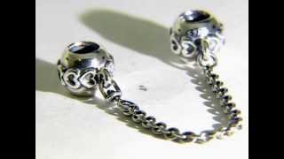 Pandora Love Connection Safety Chain 79108805 [upl. by Yrahk]