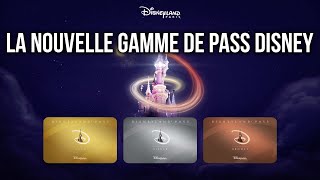 LA NOUVELLE GAMME PASS ANNUELS DISNEYLAND PARIS [upl. by Nahshon41]