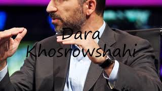 How to say Dara Khosrowshahi in English [upl. by Spillar]