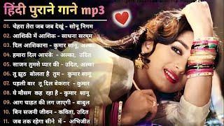 Hindi Gana🌹Sadabahar Song 💖हिंदी गाने 💔Purane Gane Mp3 💕Filmi Gaane अल्का याग्निक कुमार सानू गीत [upl. by Alrad190]