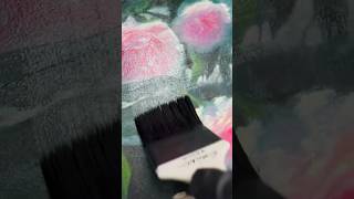 Epic Oil Painting Varnish Transformation beats art oilpainting artshorts shortsart painting [upl. by Eijneb815]