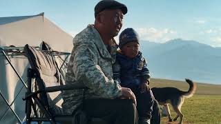 Nomadic Life in a Yurt on Suusamyr Valley Kyrgyzstan Documentary [upl. by Leinto884]