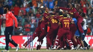 Brathwaite hits 4 Six To win [upl. by Nosdivad]