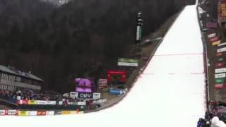 Skifliegen 120 Dezibel im Stadion Planica 18032012 [upl. by Abram]