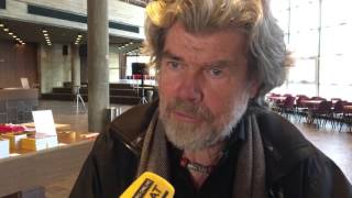 Reinhold Messner im Interview Über Leben und Bergsteigen als Massensport [upl. by Oicnoel]