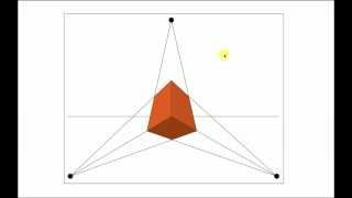 Aprende a dibujar perspectiva a tres puntos de fuga [upl. by Cherey]