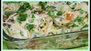 Salada de repolho com Batata [upl. by Margetts]