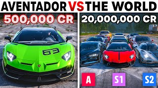 Forza Horizon 5  Lamborghini Aventador SVJ VS The World  The Fastest V12 Lamborghini Ever Made [upl. by Mundy886]