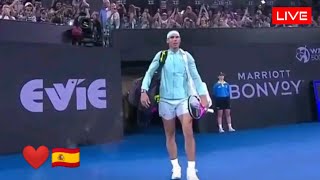 NADAL vs THIEM  Brisbane International 2024  LIVE Tennis PlaybyPlay Stream [upl. by Sybilla]