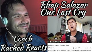 Vocal Coach Reaction  Analysis  Falsetto Master  Rhap Salazar  One Last Cry [upl. by Airamanna]