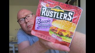 Rustlers Flamed Grilled Deluxe Bacon Cheese Burger with Signature Sauce [upl. by Ailugram211]