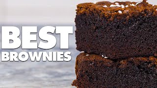 The Best Brownies Youll Ever Eat Best Homemade Brownies Recipe [upl. by Anipsed]