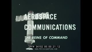 quot AEROSPACE COMMUNICATIONS THE REINS OF COMMAND quot 1961 JAMES STEWART DEW LINE COLD WAR FILM 34102 [upl. by Oninrutas]