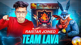 Finally Raistar Joined Team Lava 😱 1V3 Guild Test  Freefire Malayalam [upl. by Alleroif]