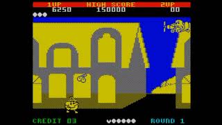 Pacland Namco Grandslam 198x Zx Spectrum 128k [upl. by Ozan]