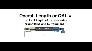 ParkerStore Hose Assembly How to Prepare and Measure Hose [upl. by Regor]