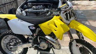 Suzuki Rm125 engine rebuild [upl. by Eelatsyrc]