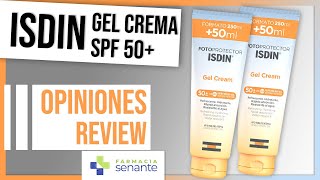 ISDIN GEL CREMA Opiniones 🌞 Isdin Gel Cream Review 🌷 FARMACIA SENANTE [upl. by Saidel926]