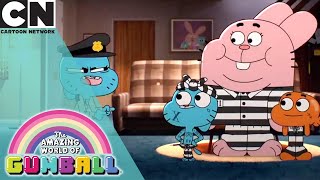 The Amazing World of Gumball  Going to Jail  Cartoon Network UK 🇬🇧 [upl. by Cod]