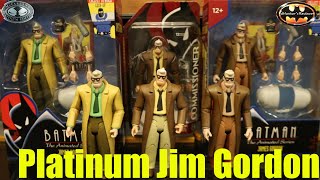 McFarlanes DC Direct BTAS Platinum Commissioner Jim Gordon LockUp Batman Animated Figure Review [upl. by Aihcropal531]