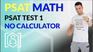 PSAT Math  Practice Test 1 from the College Board No Calculator [upl. by Rahm]