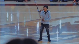 Singing J By Ivan Cornejo at school [upl. by Wrigley208]